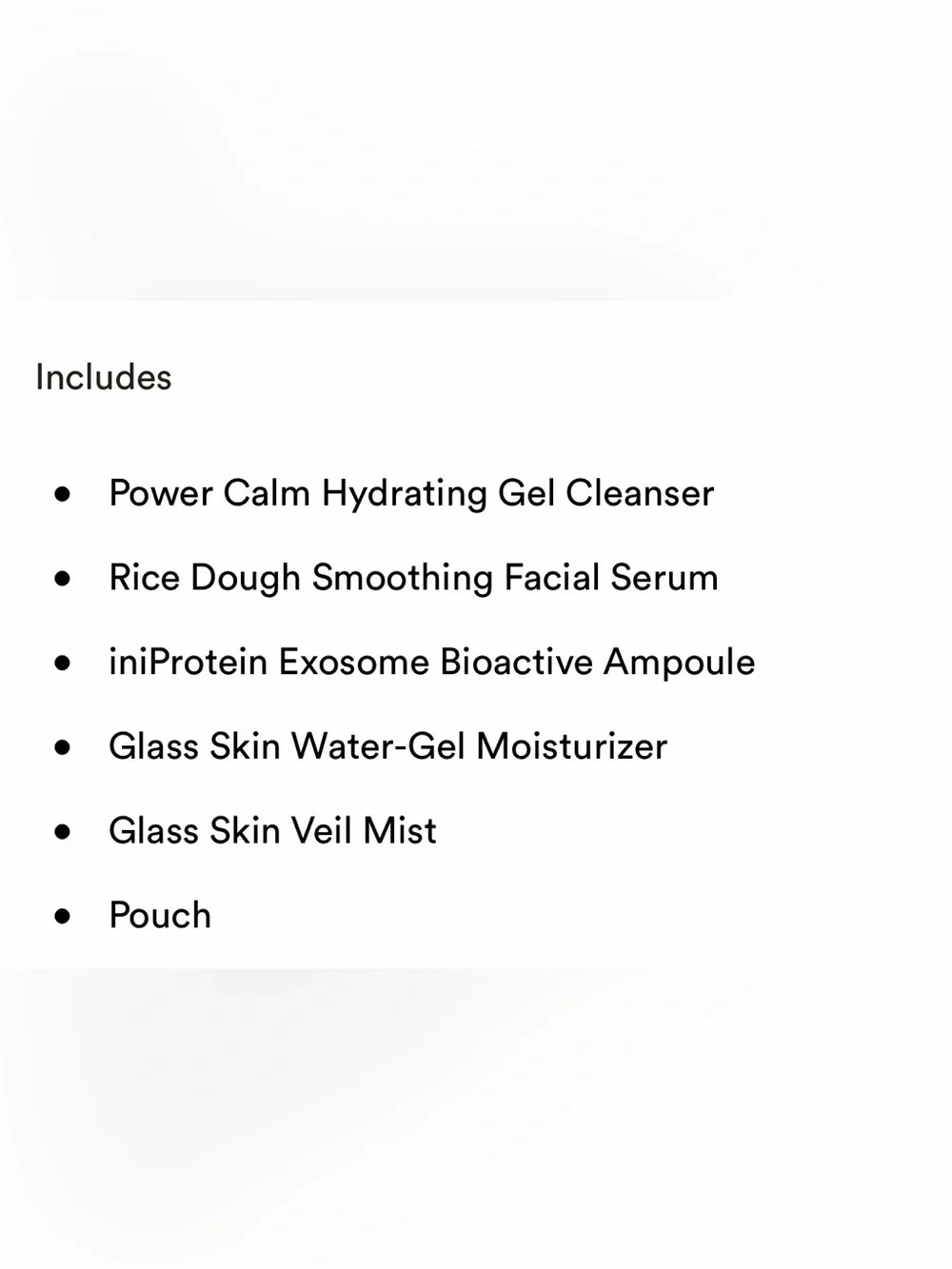 Peach & Lily skincare Bundle & bag